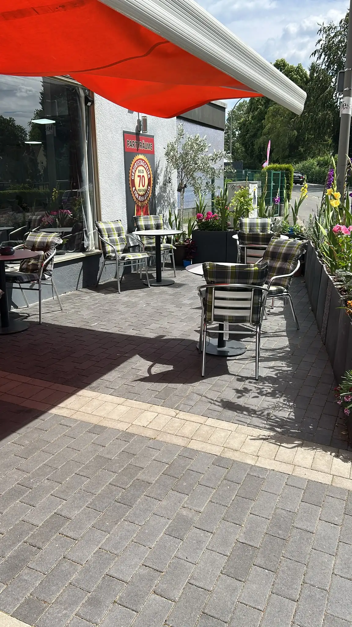 Unsere Terrasse